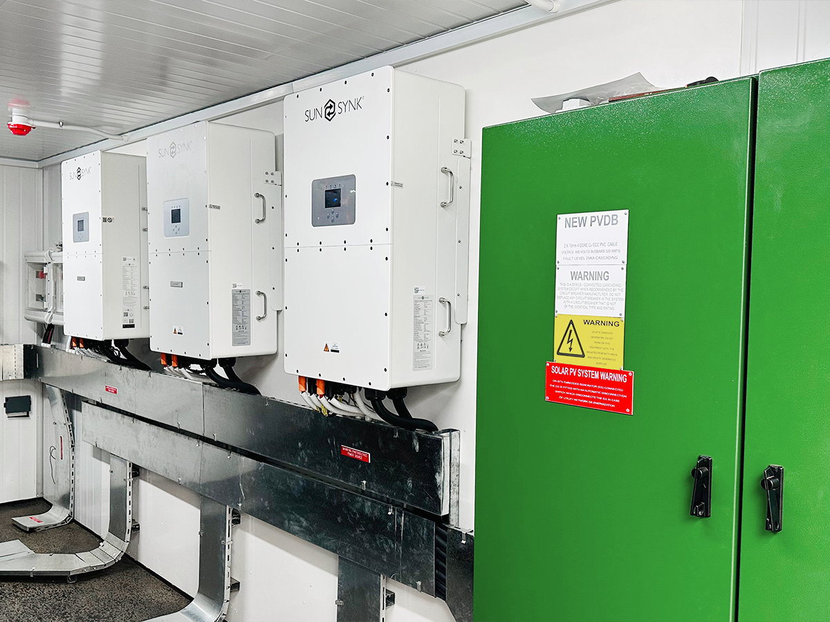 sunsynk hybrid commercial solar inverters