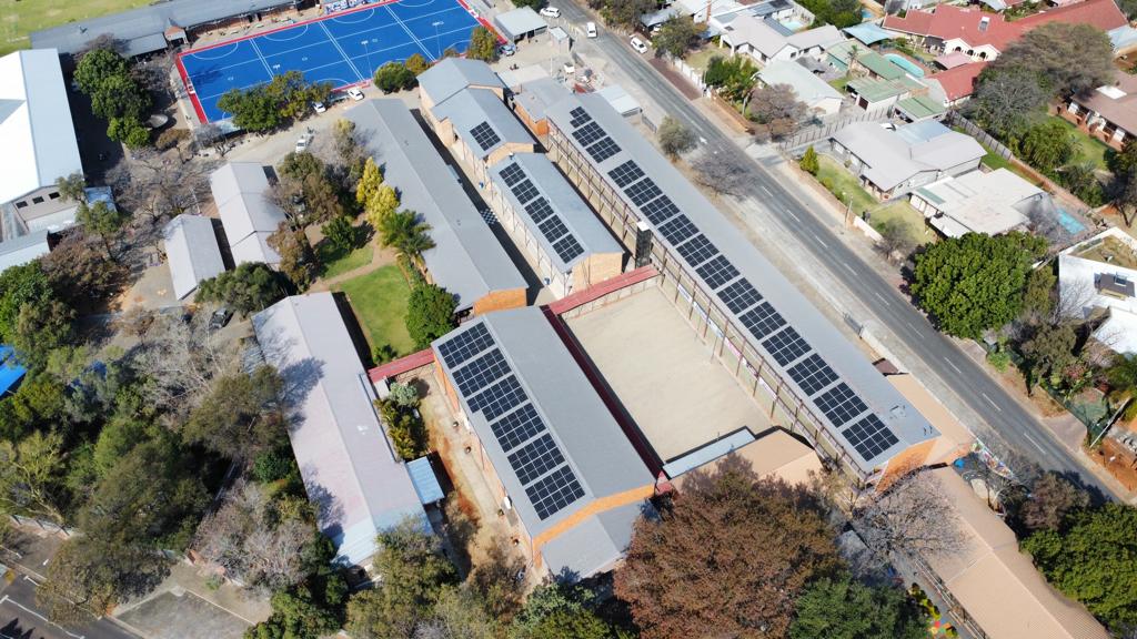 Commercial Solar system in Gauteng province
