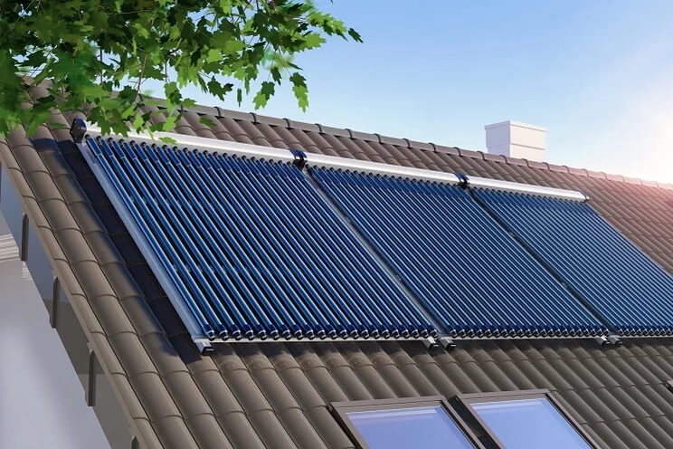 retrofit solar water heating systems with tubes